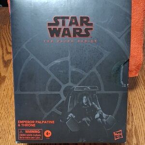 Hasbro Star Wars Black Series Emperor Palpatine with Throne